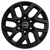 MAK Gravel matt black Alufelge 19 Zoll ET52 6x120 ML74.5