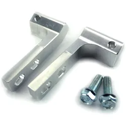 Cycra Probend Triple Clamp CRF 250/450 X, Lenkerklemmen - Silber