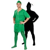 ORION COSTUMES Unisex Erwachsener Verlorener Junge und Sein Schatten 2-in-1-Karneval Film Kostüm - Einheitsgröße