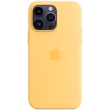 Apple Silikon Case mit MagSafe für iPhone 14 Pro Max Sonnenlicht (MPU03ZM/A)