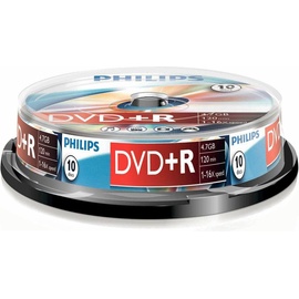 Philips DVD+R 4,7GB 16x 10er Spindel