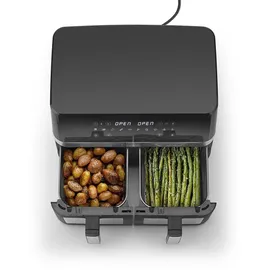 CASO Design AirFry Duo Chef schwarz