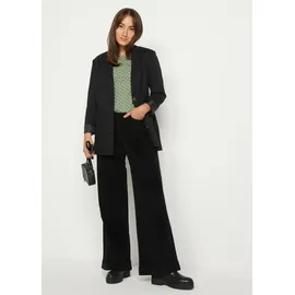 bonprix Cordhose Loose Fit Schwarz 56