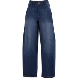 URBAN CLASSICS Tapered Baggy Jeans New Dark Blue Washed 27