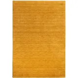 Steffensmeier Nomade Wollteppich 80 x 150 cm Gelb