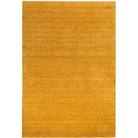 Steffensmeier Nomade Wollteppich 80 x 150 cm Gelb