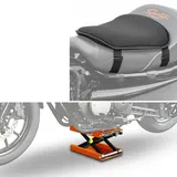 Set: Motorrad Hebebühne Midlift M passend für Chopper / Custombike bis kg or ConStands mit Gel Sitzkissen M univ. sw CB39572