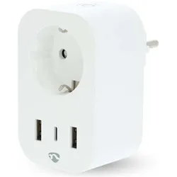 Nedis SmartLife - Smart-Stecker - kabellos - Wi-Fi