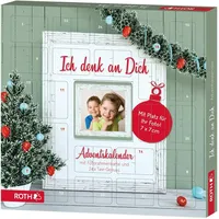 ROTH Fotorahmen-Adventkalender "Ich denk an Dich", bestückt