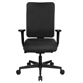 TOPSTAR Sitness Open X Deluxe Polster mit Schiebesitz mit Armlehnen anthrazit