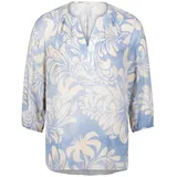 Cartoon Damen Casual-Bluse blau 36