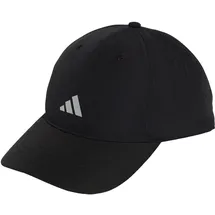 adidas Running Essential Climacool 6 Panel Baseball Cap schwarz/reflective silver M-L