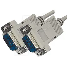 S-Conn AK 218 - D-SUB Kabel, 1:1, 9-pol., Stecker/Stecker, 1,8m