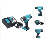 Makita DHG 180 RM1 Akku Heißluftgebläse 18 V 550 °C + 1x Akku 4,0 Ah + Ladegerät