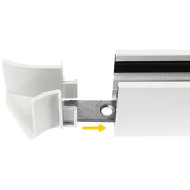 Schellenberg Universal Rolladen Einlauftrichter Mini oder Maxi, 12mm oder 16mm, 1 Paar