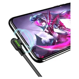 Mcdodo Schnell Gewinkelt Kabel 90 ° Led Blitz 1,2M - Schwarz