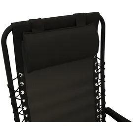 DEGAMO NIZZA Relaxsessel 58 x 70 x 110 cm schwarz