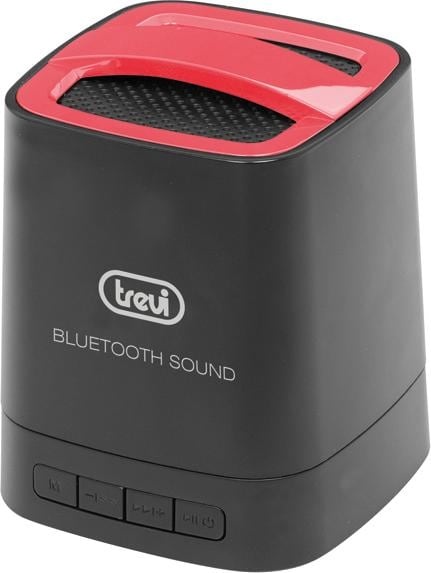 Trevi XP72BT speaker in black and red (Akkubetrieb), Bluetooth Lautsprecher, Rot, Schwarz