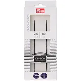 Prym 215301 Rundstricknadeln Ergonomics Carbon 80 cm 2,50 mm