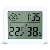 Mini Thermometer Hygrometer Temperaturmesser Luftfeuchtigkeit Thermo-Hygrometer