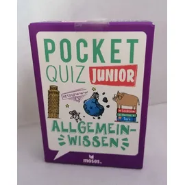 Moses Pocket Quiz junior Allgemeinwissen