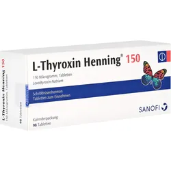 L-THYROXIN 150 Henning Tabl.i.Kalenderpack. 98 St