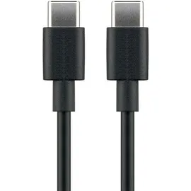 AccuCell USB-C auf USB-C 1 m Schwarz