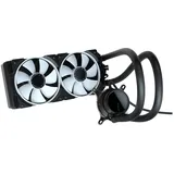 Fractal Design Celsius+ S24 Prisma PWM ARGB 240mm Silent Performance Slim Radiator AIO CPU Wasserkühlung, Liquid/Water Cooler