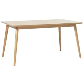 unique-furniture Barrali 150 x 90 cm braun Eiche