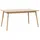 unique-furniture Barrali 150 x 90 cm braun Eiche