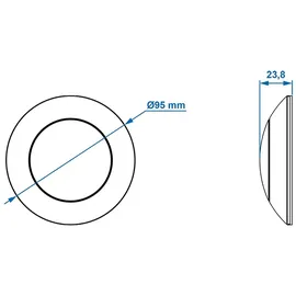 PRO PLUS 3 LEDs rund weiß