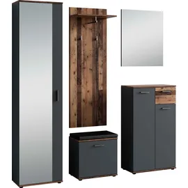 byLIVING Jakob Garderobenschrank 5 Stk. 0 x 0 x 0 grau