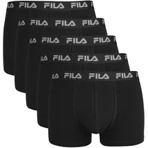 Fila Boxershorts 5er Pack schwarz XXL