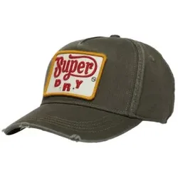 Superdry für Herren. W9010177A Graphic Trucker Cap, schwarz, schwarz getragen (OSFA), Lässig, Polyester