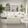 Tectake tectake® Couchtisch, minimalistisches Design, keine Montage, inkl. Bodenschoner, Belastbarkeit 45 kg