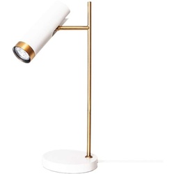 By Rydens - Puls Tischleuchte White/Brass - cm - 49 cm