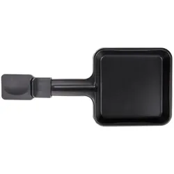 1x Raclette Pfännchen 23178 10x10cm, Antihaftbeschichtung, Universell für Raclettes