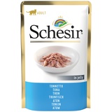 Schesir 6 x 85 g Jelly Pouch Thunfisch Schesir Katzenfutter nass