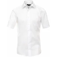 CasaModa Kurzarmhemd Comfort Fit Weiß 54
