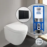 Villeroy & Boch Subway 2.0 Compact Wand-WC mit WC-Sitz Weiß