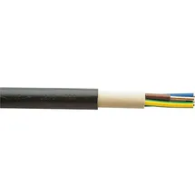 XBK Kabel Erdkabel 0,6/1KV NYY-J, 4 x 1,5 mm2 RE schwarz - Rolle 100 m ** 1m/1,68 EUR
