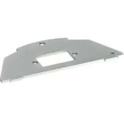 Hager BSM301 Montageplatte Typ 030 12, 8x21 einfach