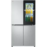 LG GMV960MBDE Side-by-Side (666 l, 1787 mm hoch, Silber)