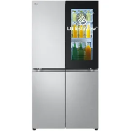 LG GMV960MBDE Side-by-Side (666 l, 1787 mm hoch, Silber)