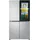 LG GMV960MBDE Side-by-Side (666 l, 1787 mm hoch, Silber)