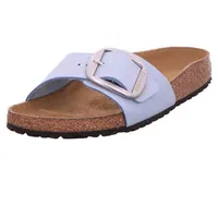 Birkenstock Damen Pantoletten Madrid Big Buckle 42072-37, 42072-38, 42072-39, 42072-40, 42072-42 BIR-1031798 Light Blue 37 - Blau