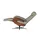 HIMOLLA Ledersessel 7818 Grau