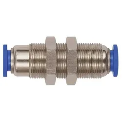 Gerade Schott-Steckverbindung »Blaue Serie« selbstabsperrend M14x1