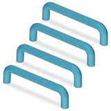 Mavö Schubladengriffe Blau 96mm - Kunststoff 4er Set Odysy