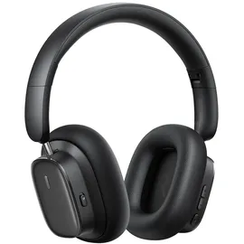 Baseus Aktive Noise Cancelling Kopfhoerer mit 100 Std. Akku, LHDC Hi-Res Sound, Reduziert Geräusche um Bis zu 95%, Raumsound, ENC-Mikrofone, 0,038s niedriger Latenz, Bluetooth 5.3 Kopfhörer Over-Ear